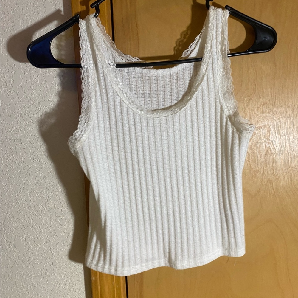 White tank top